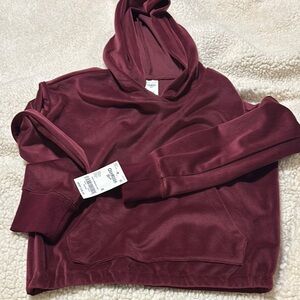 OshKosh B'gosh Red Hoodie Soft Fleece Long Sleeves